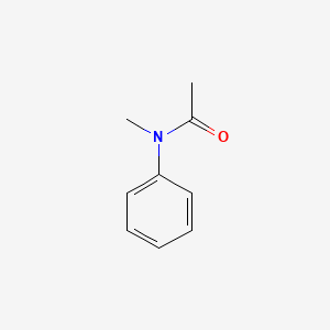 Chemical structure of N-Methylacetanilide