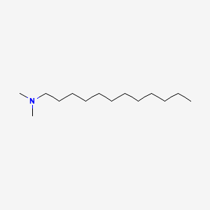 Chemical structure of N,N-Dimethyldodecylamine