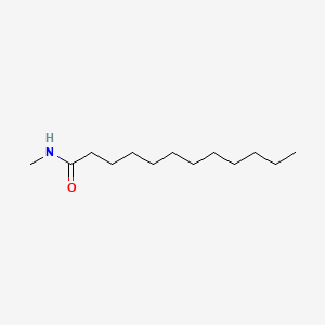 Chemical structure of N-Methyldodecanamide