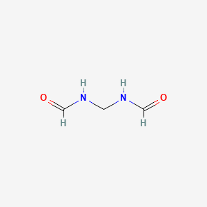 Chemical structure of N,N'-Methylenebisformamide