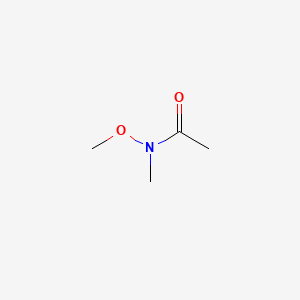 Chemical structure of N-Methoxy-N-methylacetamide