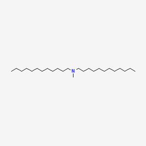 Chemical structure of N,N-Didodecylmethylamine