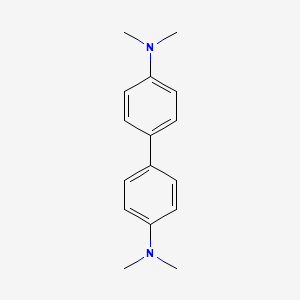 Chemical structure of N,N,N',N'-Tetramethylbenzidine