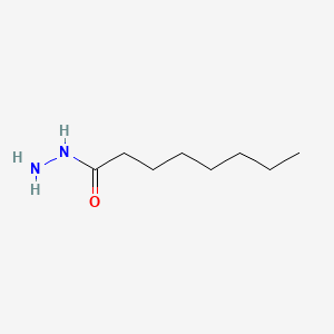 Chemical structure of n-Octanohydrazide
