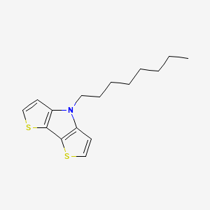 Chemical structure of 4-n-Octyl-4H-dithieno[3,2-b:2',3'-d]pyrrole