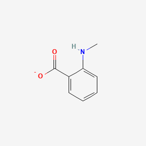 Chemical structure of N-Methylanthranilic Acid