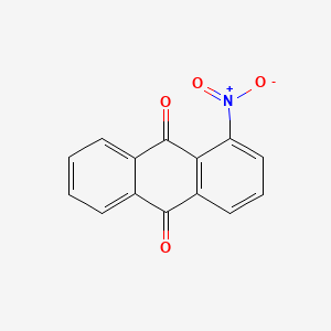 Chemical structure of 1-Nitroanthraquinone