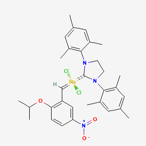 Chemical structure of nitro-Grela