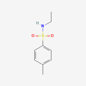 Chemical structure of N-Ethyl-p-toluenesulfonamide