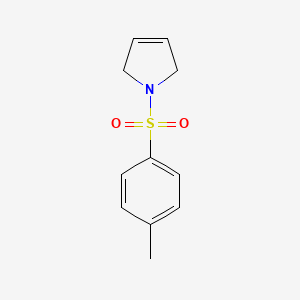 Chemical structure of N-(p-Toluenesulfonyl)-3-pyrroline