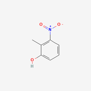 Chemical structure of 3-Nitro-o-cresol