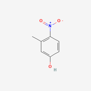 Chemical structure of 4-Nitro-m-cresol