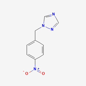 Chemical structure of 1-(4-Nitrobenzyl)-1,2,4-triazole