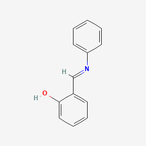 Chemical structure of Salicylideneaniline