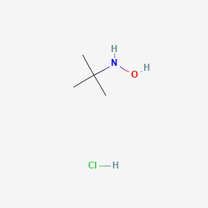 Chemical structure of N-(tert-Butyl)hydroxylamine Hydrochloride