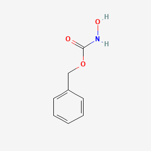 Chemical structure of N-Carbobenzoxyhydroxylamine