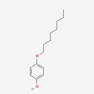 Chemical structure of 4-n-Octyloxyphenol