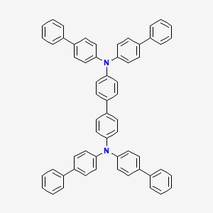 Chemical structure of N,N,N',N'-Tetrakis(4-biphenylyl)benzidine