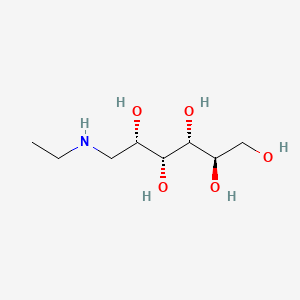 Chemical structure of N-Ethyl-D-glucamine