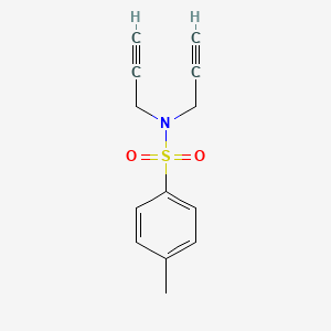 Chemical structure of N,N-Dipropargyl-p-toluenesulfonamide