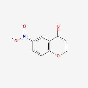 Chemical structure of 6-Nitrochromone