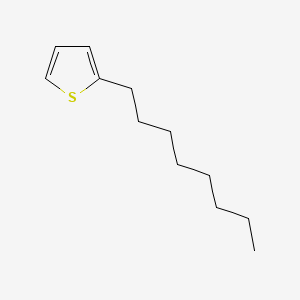 Chemical structure of 2-n-Octylthiophene