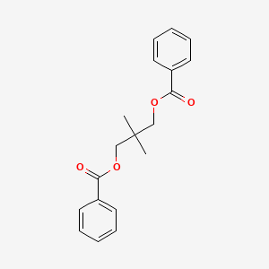 Chemical structure of Neopentyl Glycol Dibenzoate