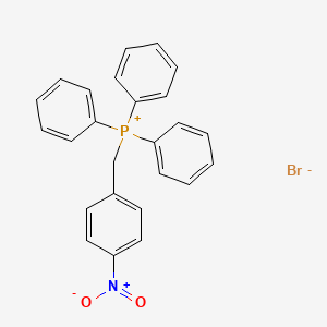 Chemical structure of (4-Nitrobenzyl)triphenylphosphonium Bromide