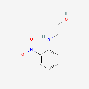 Chemical structure of HC Yellow No. 2