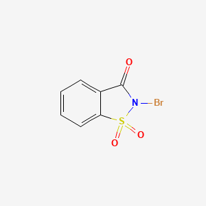 Chemical structure of N-Bromosaccharin