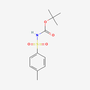 Chemical structure of N-(tert-Butoxycarbonyl)-p-toluenesulfonamide