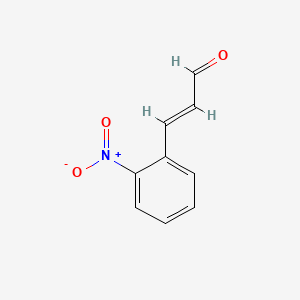 Chemical structure of 2-Nitrocinnamaldehyde