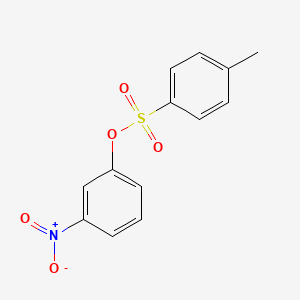 Chemical structure of 3-Nitrophenyl p-Toluenesulfonate