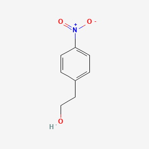 Chemical structure of 2-(4-Nitrophenyl)ethanol