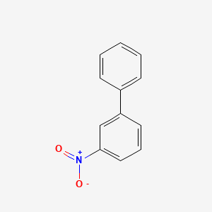 Chemical structure of 3-Nitrodiphenyl
