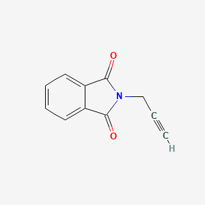 Chemical structure of N-Propargylphthalimide
