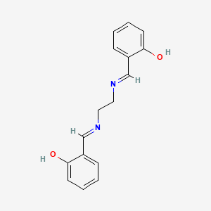 Chemical structure of N,N'-Bis(salicylidene)ethylenediamine