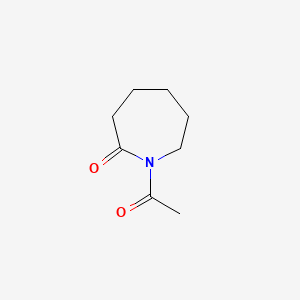 Chemical structure of N-Acetylcaprolactam