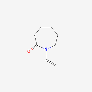 Chemical structure of N-Vinylcaprolactam