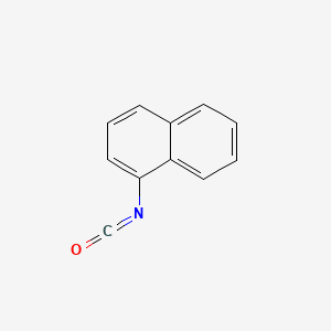 Chemical structure of 1-Naphthyl Isocyanate