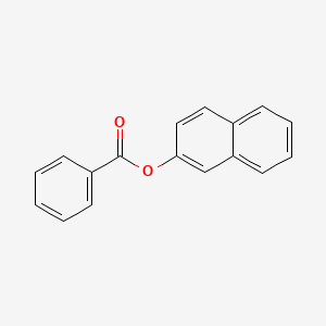 Chemical structure of 2-Naphthyl Benzoate
