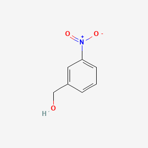 Chemical structure of 3-Nitrobenzyl Alcohol