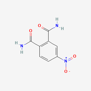 Chemical structure of 4-Nitrophthalamide
