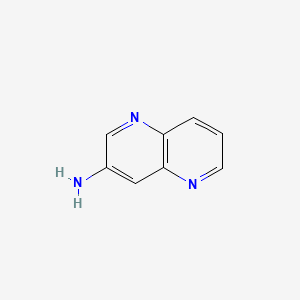 Chemical structure of 1,5-Naphthyridin-3-amine