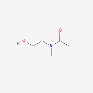 Chemical structure of N-(2-Hydroxyethyl)-N-methylacetamide