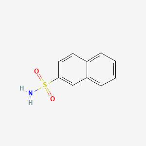 Chemical structure of Naphthalene-2-sulfonamide
