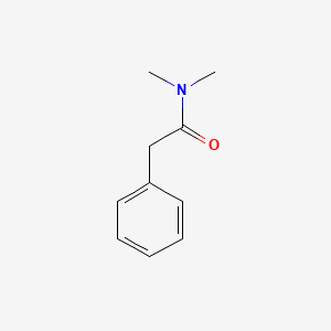 Chemical structure of N,N-DIMETHYL-2-PHENYLACETAMIDE