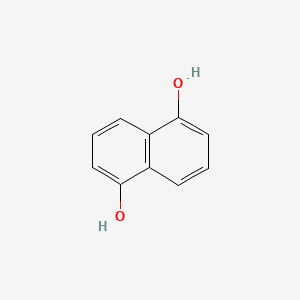 Chemical structure of 1,8-Naphthalenedimethanol