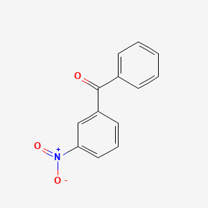 Chemical structure of 3-Nitrobenzophenone