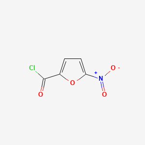 Chemical structure of 5-Nitrofuroyl chloride